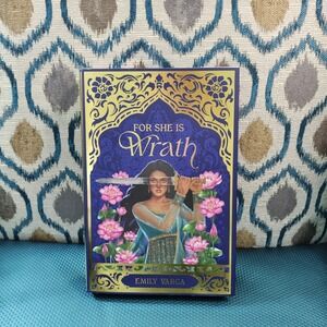 For She Is Wrath Emily Varga OwlCrate 1st Edition Hardcover Signed 9781250877383